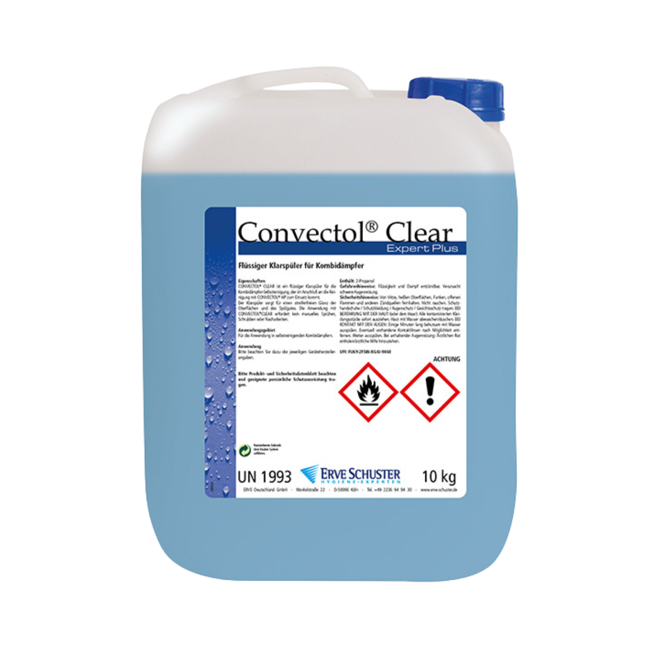 Konvektomatenklarsp&uuml;ler Convectol Clear, fl&uuml;ssig, 10kg