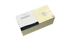 Zelltuch-Serviette, 33x33cm, 2-lagig, 1/8 Falz, creme