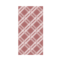 Linclass Mitteldecke, 80x80cm, 'Fabio' bordeaux