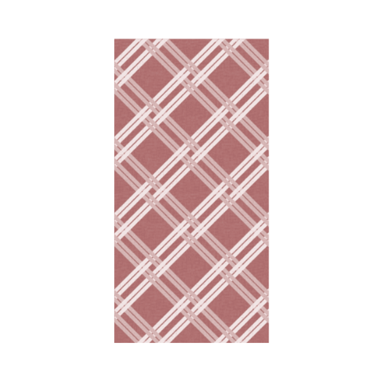 Linclass Mitteldecke, 80x80cm, 'Fabio' bordeaux