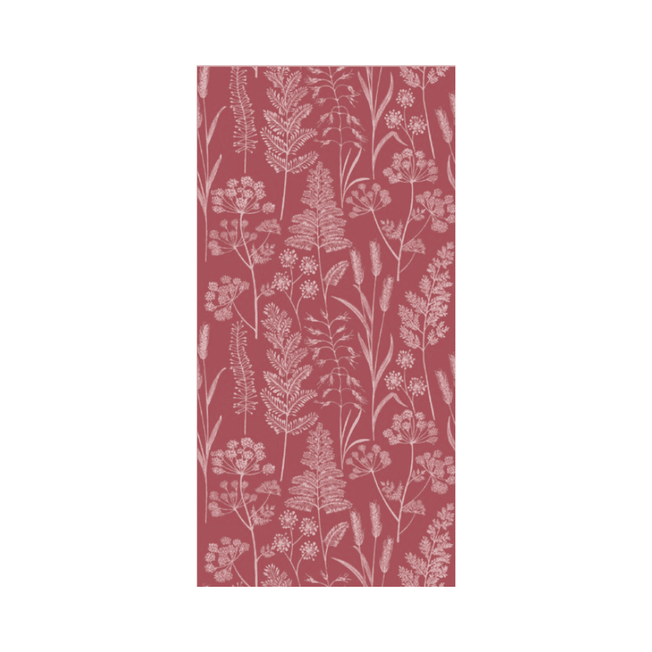 Linclass Mitteldecke, 80x80cm, 'Benjamin' bordeaux