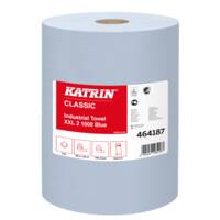 Katrin-Wischtuch-Classic XXL, Großrolle, blau, 2-lagig, 38x36cm, 360m