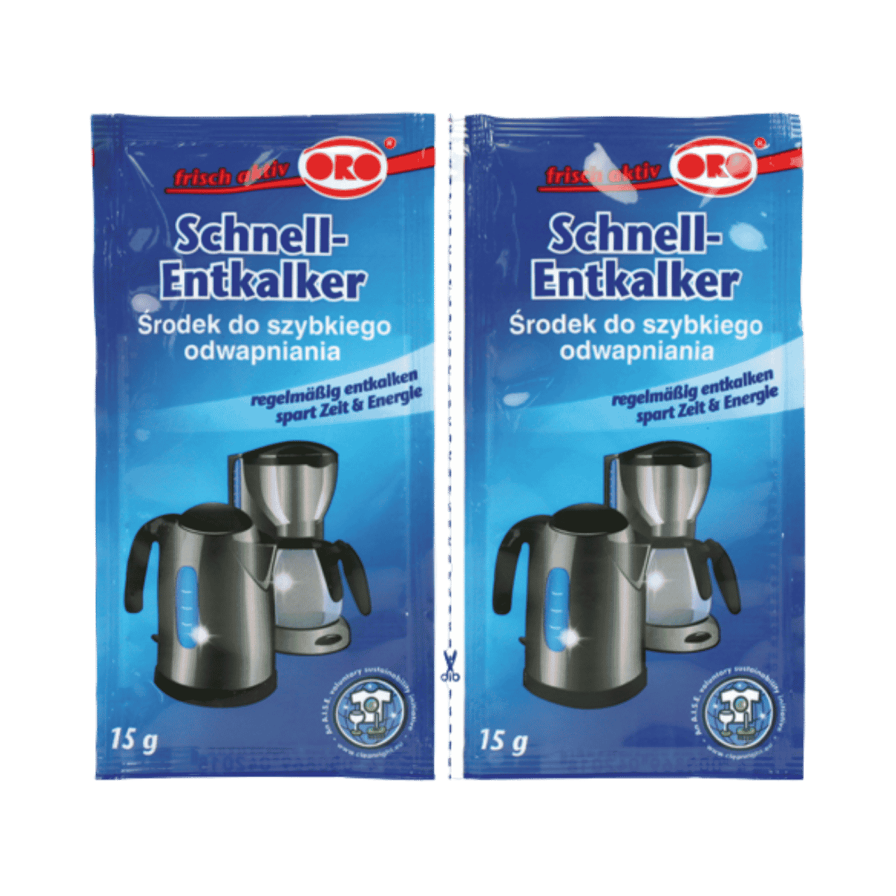 Schnell-Entkalker ORO, fix Pulver 2x15g