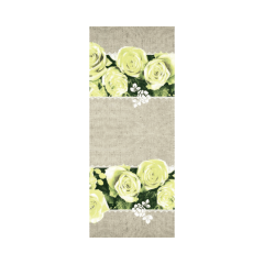 Linclass-Tischl&auml;ufer, 0,40x24m, 'Lovely Rose' gelb