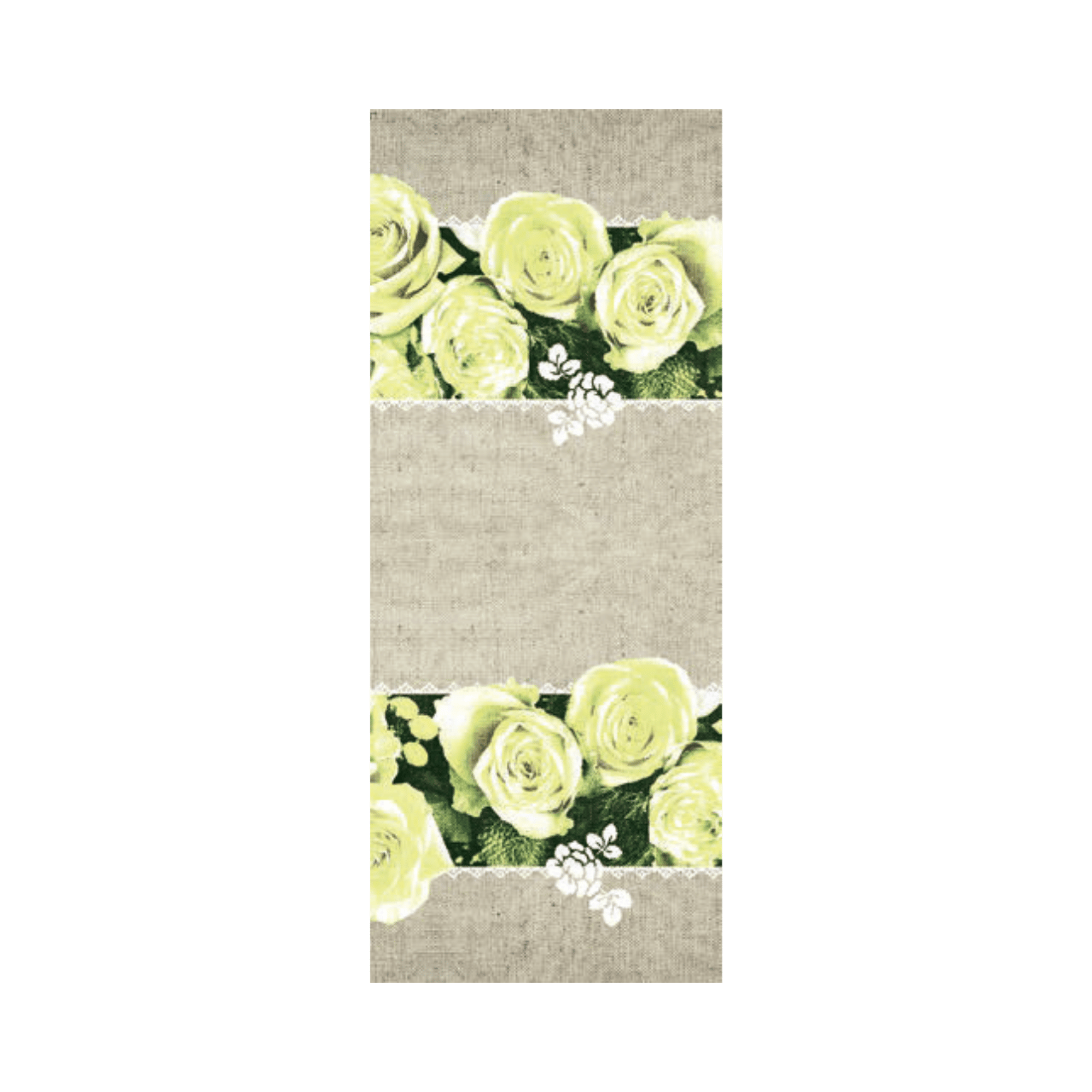 Linclass-Tischl&auml;ufer, 0,40x24m, 'Lovely Rose' gelb