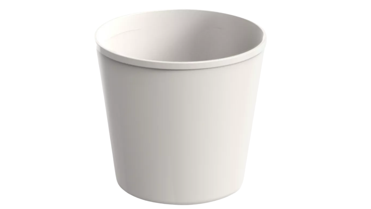 Mehrweg-Multi Cup, 750ml, Polypropylen, &Oslash;12x11cm, cremewei&szlig;