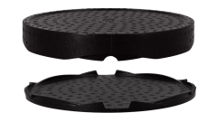 Mehrweg-Pizzabox, EPP-Material &Oslash; 32cm, schiefergrau