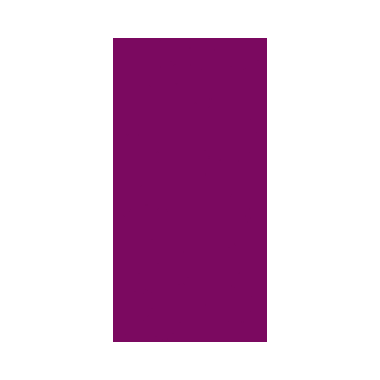 Linclass Mitteldecke, 80x80cm, amethyst-aubergine