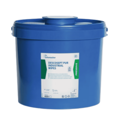 Vliestuchspender-Eimer Descosept Pur Industrial Pur Wipes inkl.400 T&uuml;cher