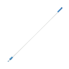 Hygiene Glasfaserstiel, HACCP, Griff blau,f. Schrubber&amp;Wassersch., wei&szlig;