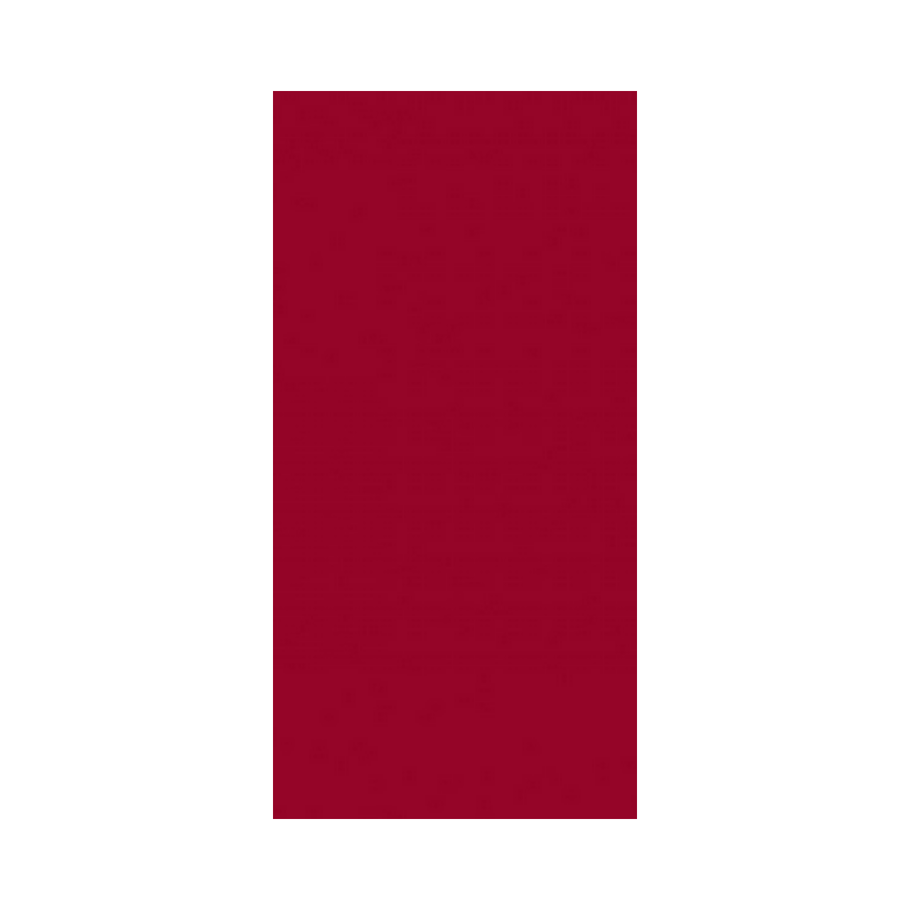 Linclass Mitteldecke, 100x100cm, Pearl Coating, bordeaux