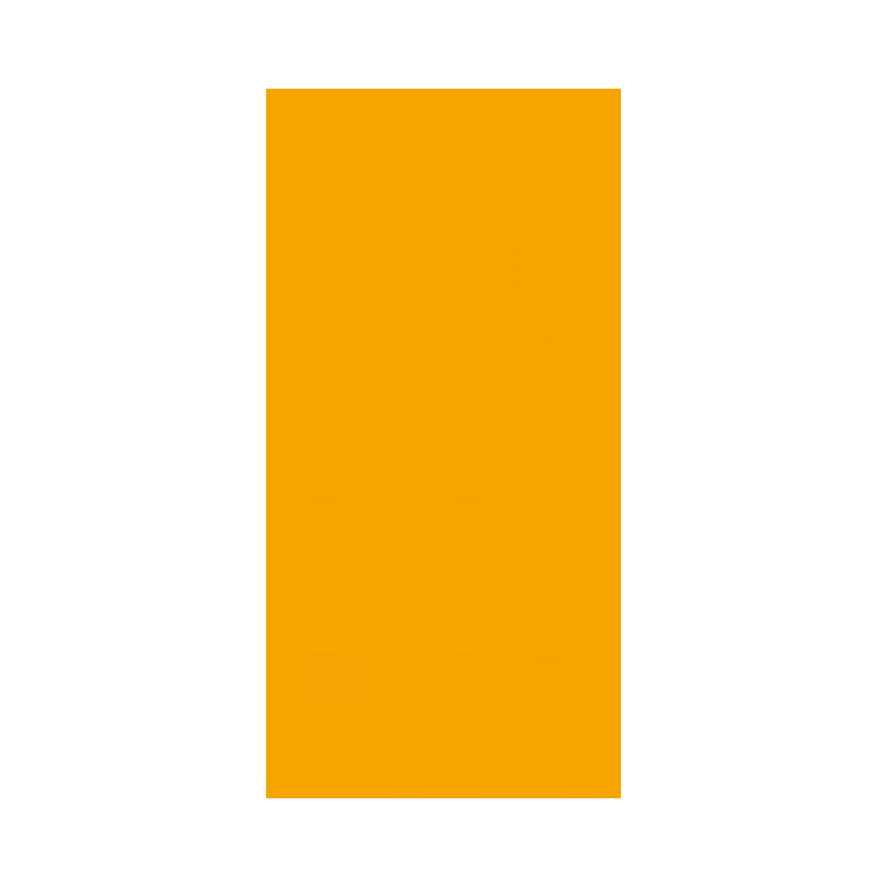 Linclass Mitteldecke, 100x100cm, curry