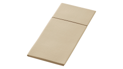 Duniletto-Bio-Bestecktasche Slim, 40x33cm, natural brown
