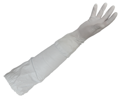 PVC-Handschuh, SHOWA BO710, Länge 60cm, weiß, Größe XL(10)