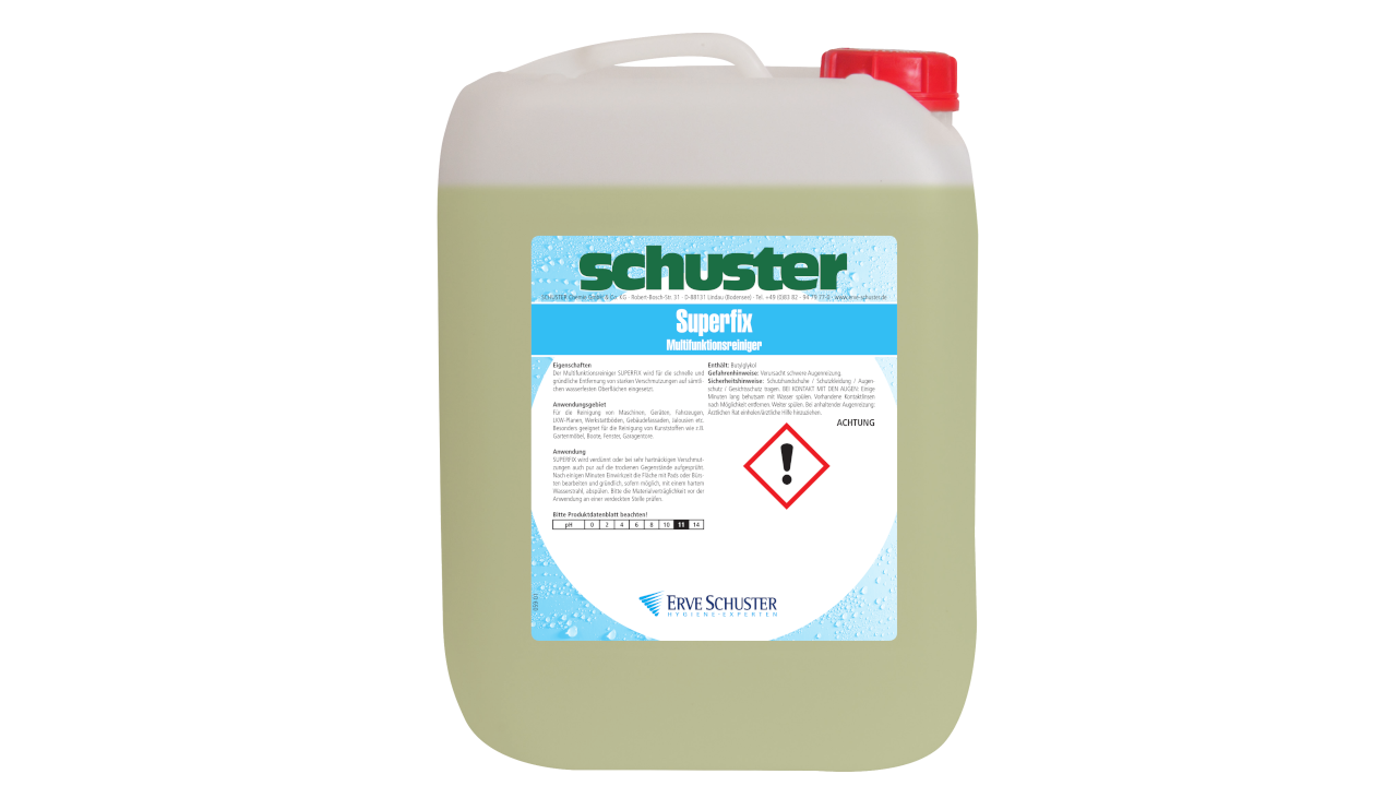 Reiniger Superfix, flüssig, 10 Liter