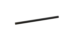 Mehrweg-Cocktail-Trinkhalm, 150mm, &oslash;7mm, gem. EN 12875, schwarz