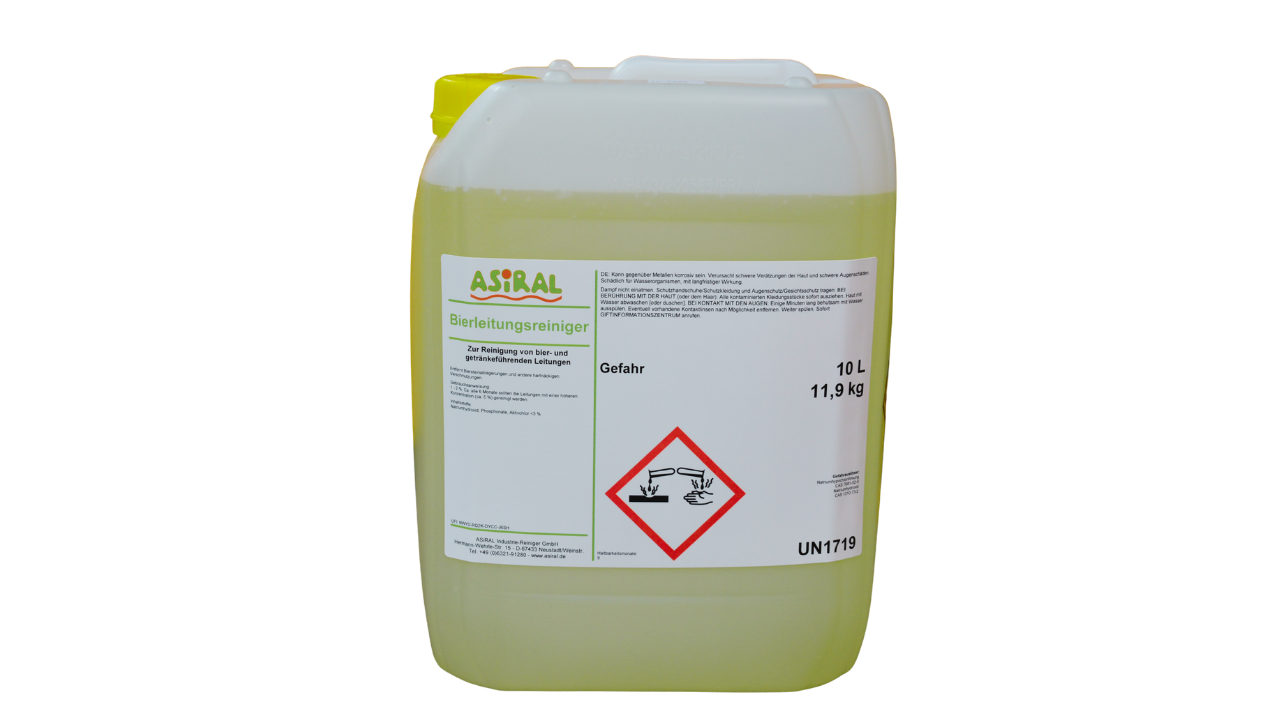Bierleitungsreiniger Alkalisch- Chlorhaltig 11,9kg Kanister