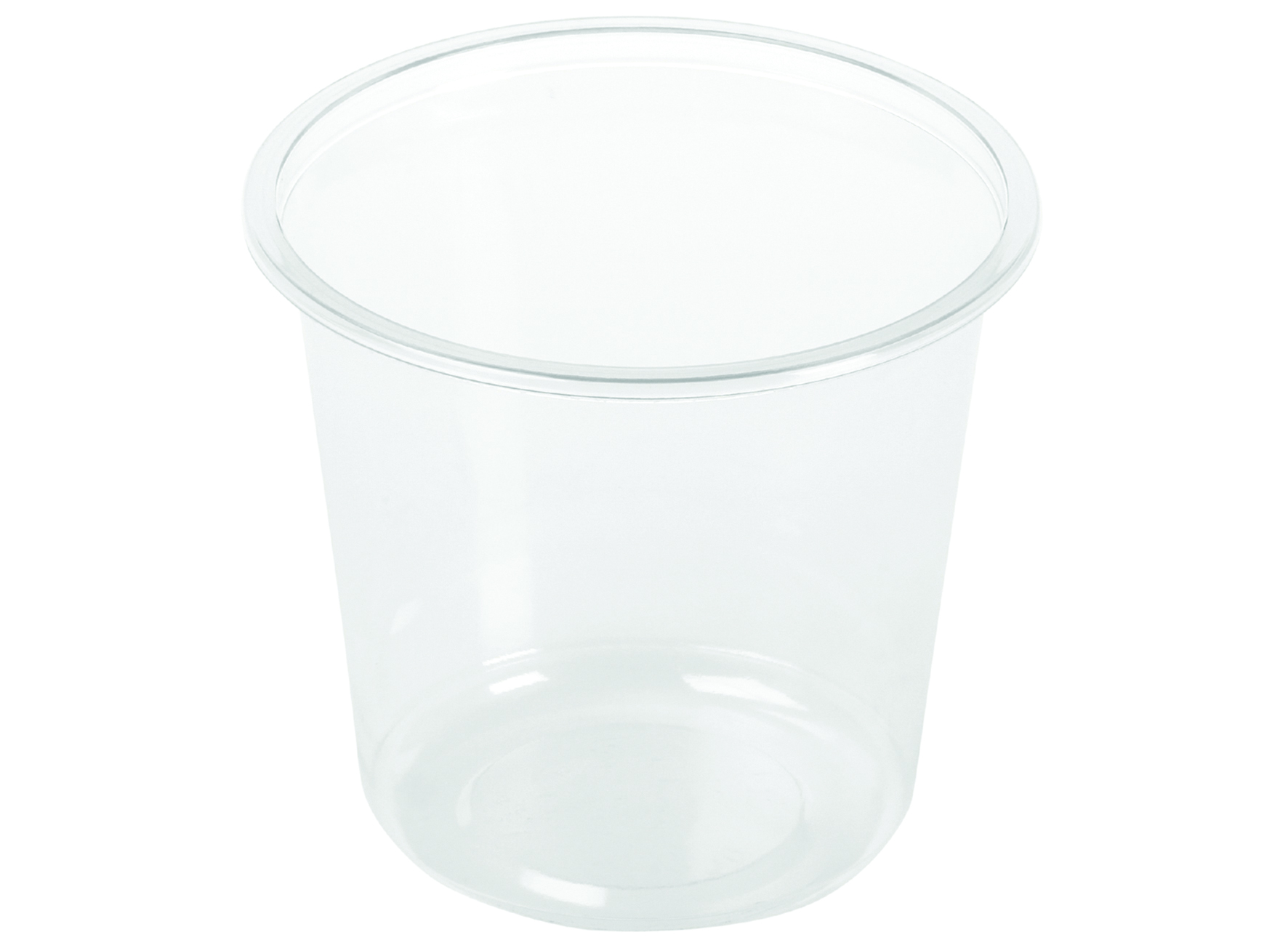 Naturesse Deli-Becher, PLA, 750ml, Ø121mm, H:110mm, klar