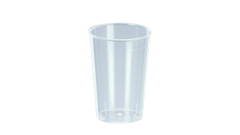 Trinkglas, Polystyrol, Spritzguss,100ml klar