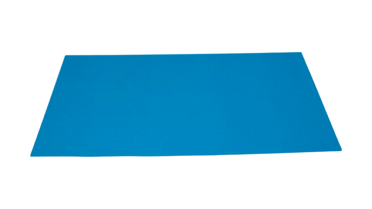 Abtropfunterlage, 38x63cm, silikonfrei, blau (10er)