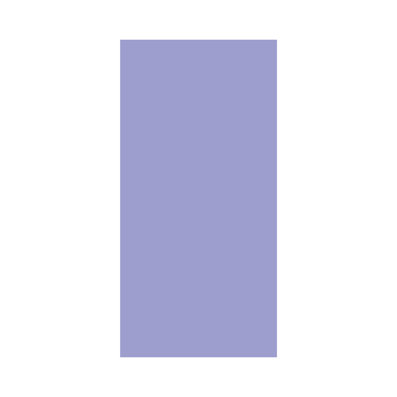 Linclass Mitteldecke, 80x80cm, Pearl Coating, lila