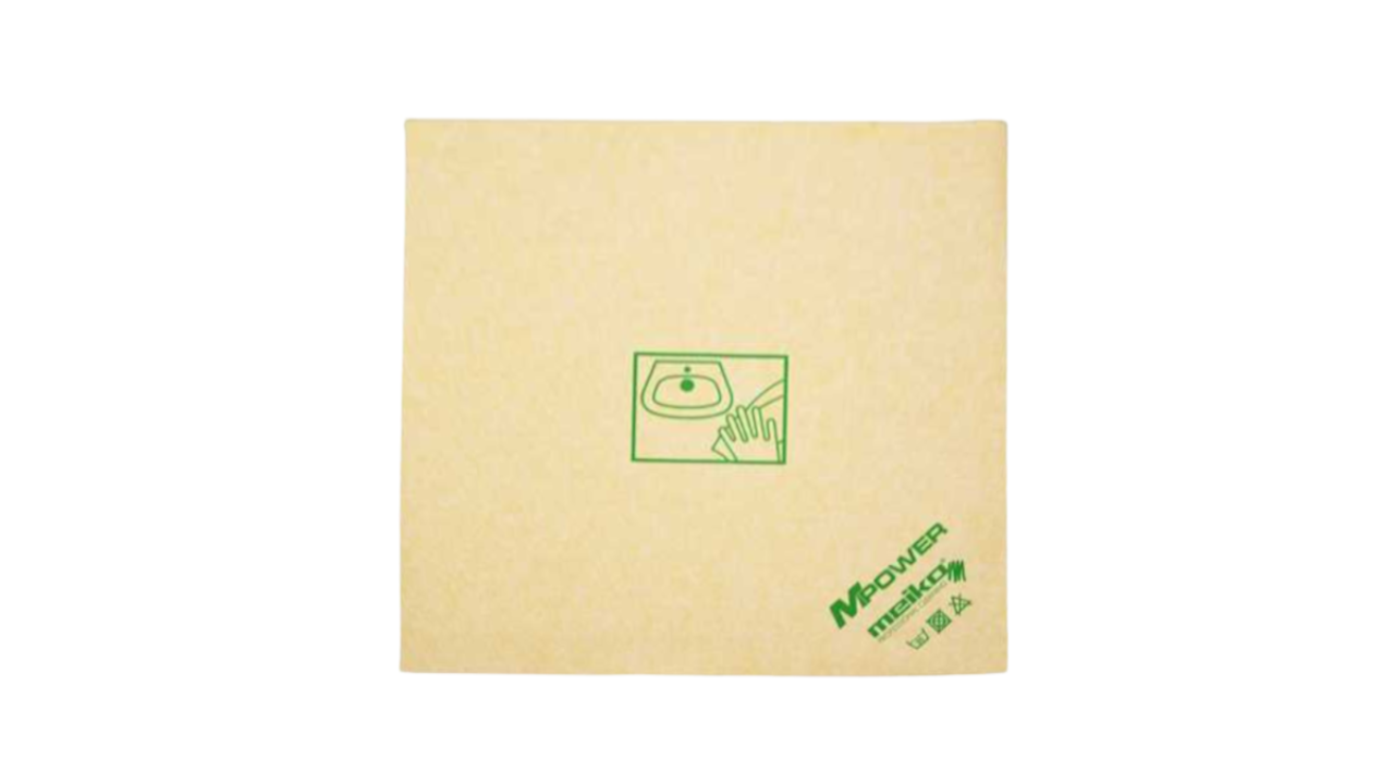 M-Power-Microfasertuch,Ledereigenschaft, 40x40cm, gelb (5er)