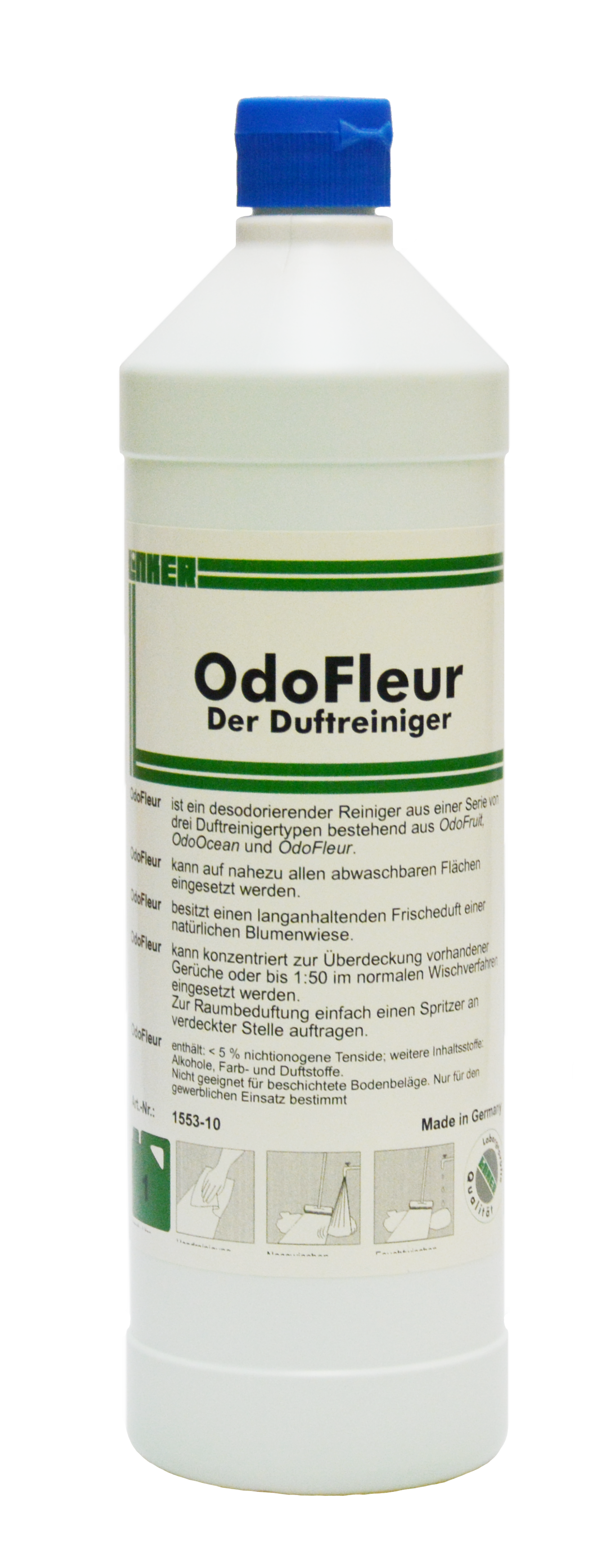 Wischpflegemittel Odo Fleur, flüssig, 1 Liter