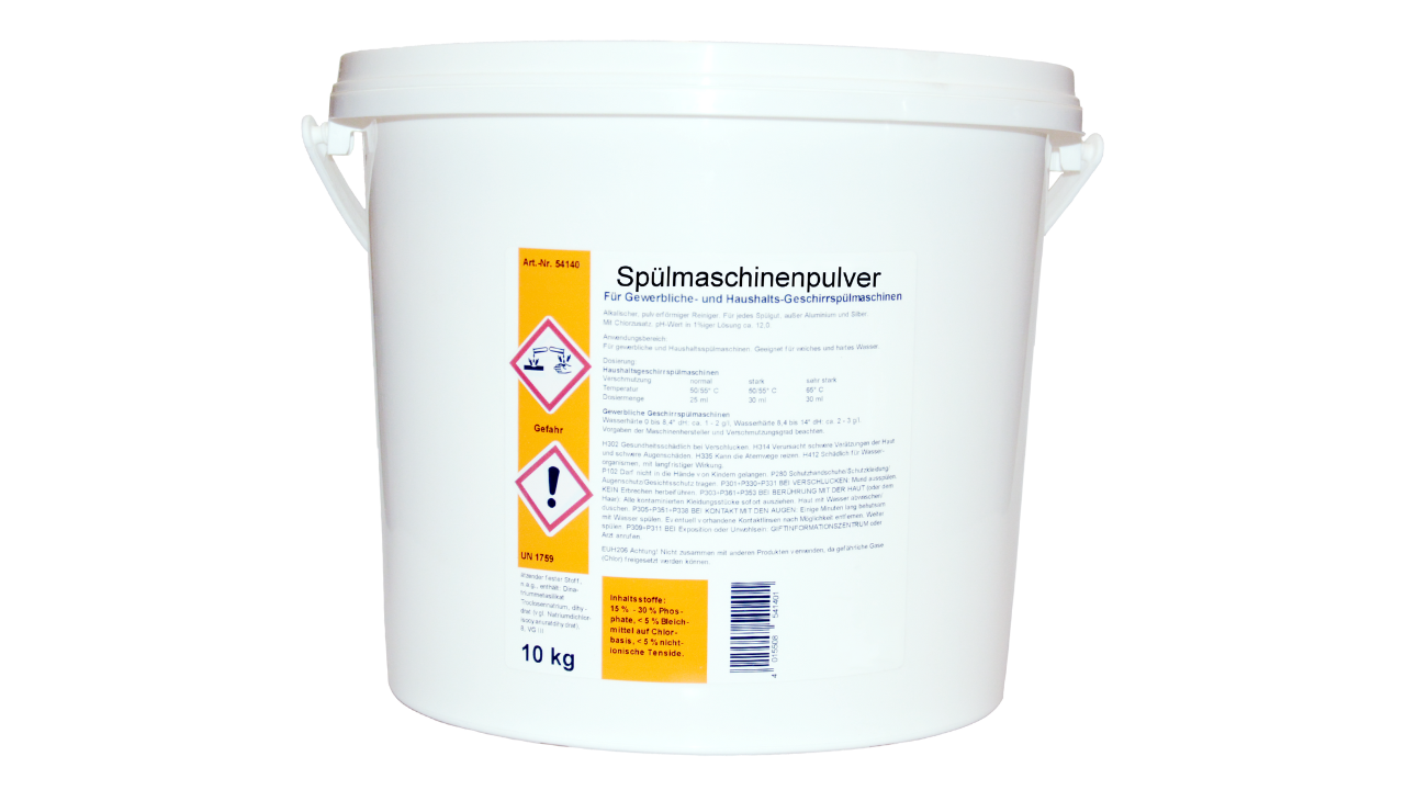 Spülmaschinen-Pulver Gido Super, 10kg