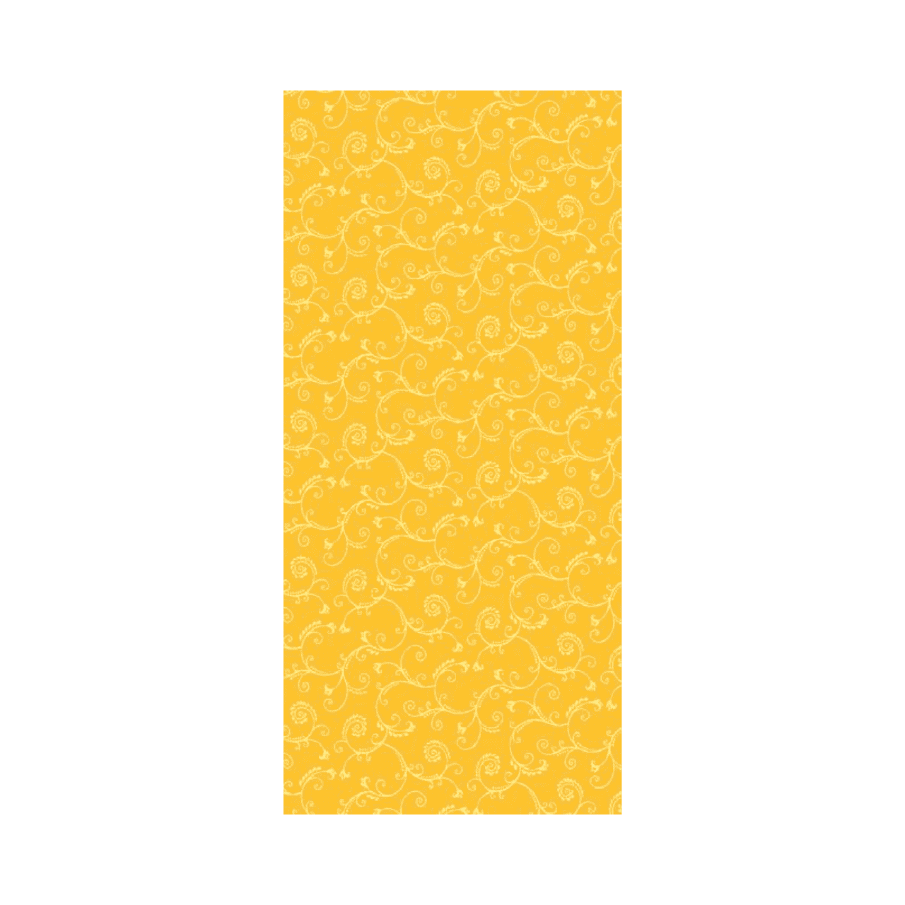 Linclass Mitteldecke, 80x80cm, Pearl Coating, 'Gala' gelb