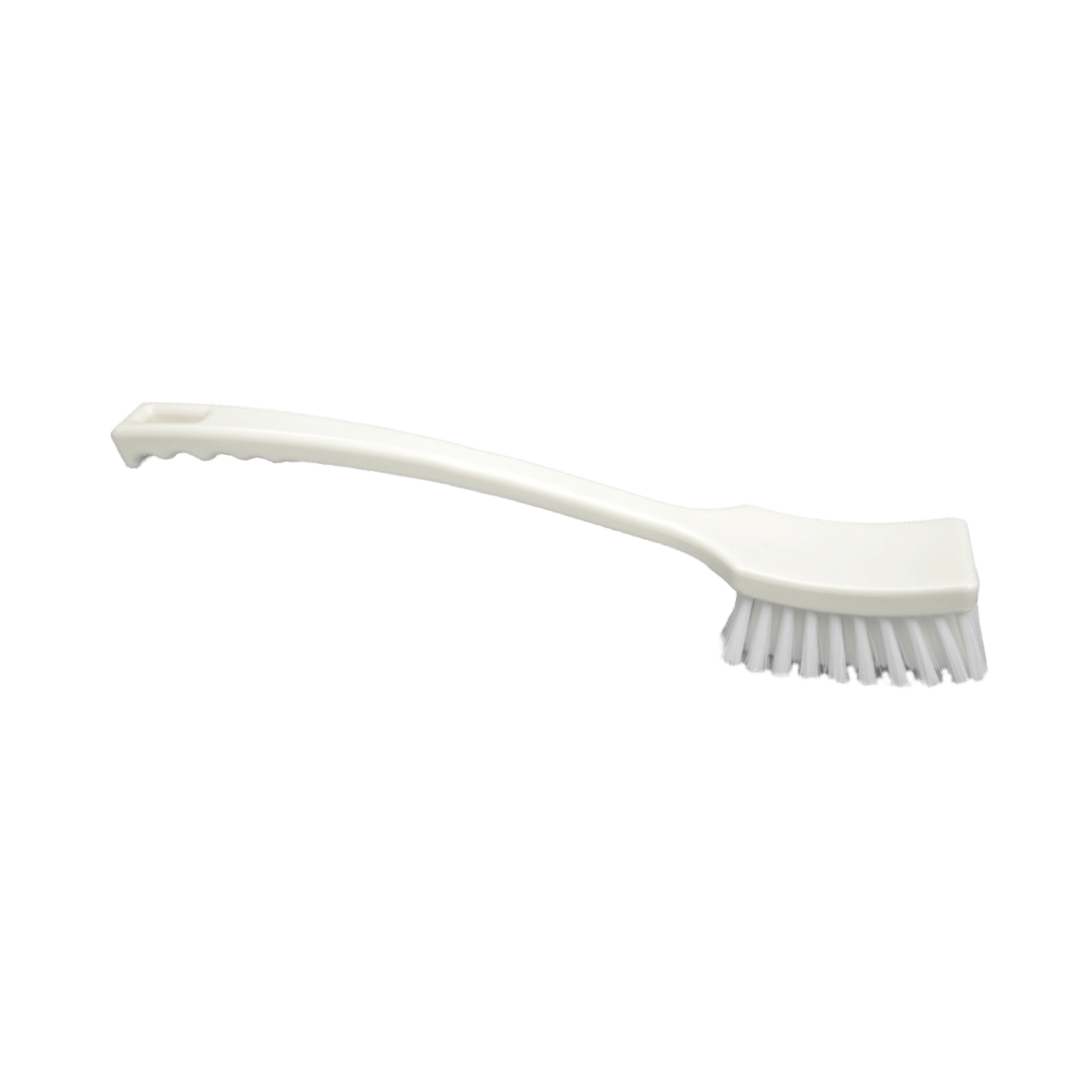 Hygiene Stielb&uuml;rste, HACCP, hart, 410x45mm, langer Griff, wei&szlig;