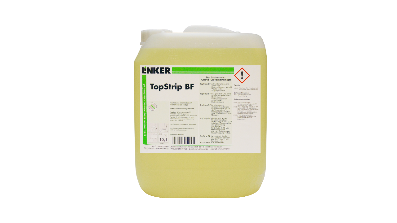 Grundreiniger Top Strip BF, fl&uuml;ssig, 10 Liter