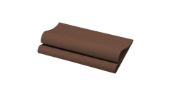 Dunisoft-Servietten, 40x40cm, 1/4-Falz, chestnut