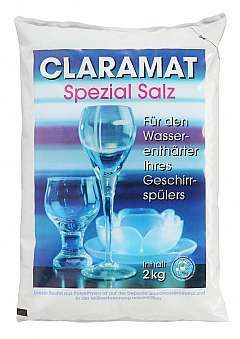 Spülmaschinensalz Claramat, grob, 2kg