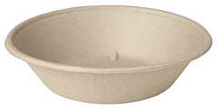 Duni-Meal Salatschale Classic, Bagasse, 800ml, 194x194x48cm, braun