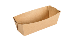 Duni-Meal Viking ecoecho Brick Box Slim, Karton/PLA, 225x85x75mm, 1100ml, braun
