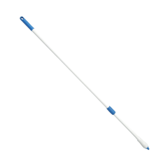 Hygiene Glasfaser Teleskopstiel, HACCP, Griff blau, 26x1100mm