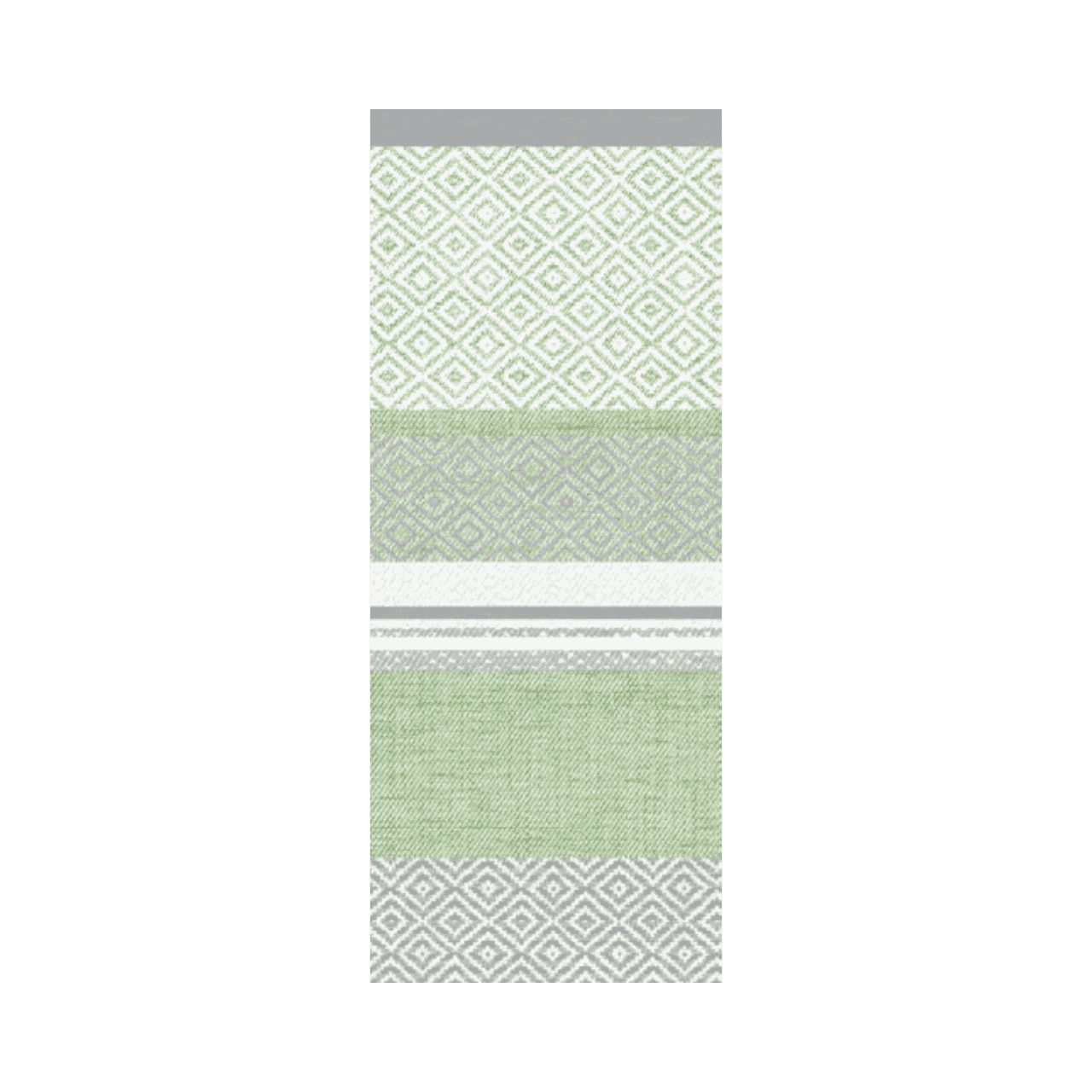Linclass-Tischl&auml;ufer, 0,40x24m, 'Lagos', grau/gr&uuml;n