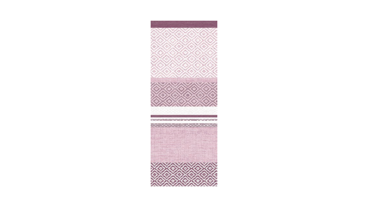 Linclass-Tischläufer, 0,40x24m, 'Lagos', beere