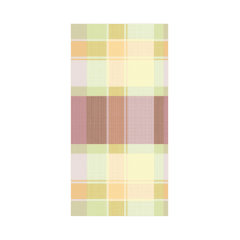 Linclass Mitteldecke, 80x80cm, ''Marc'' orange/rot