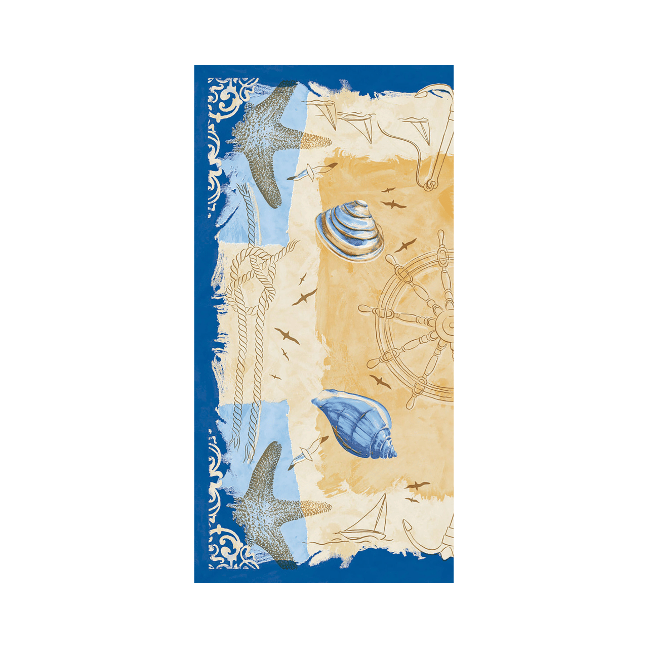 Linclass Mitteldecke, 80x80cm, 'Del Mar'