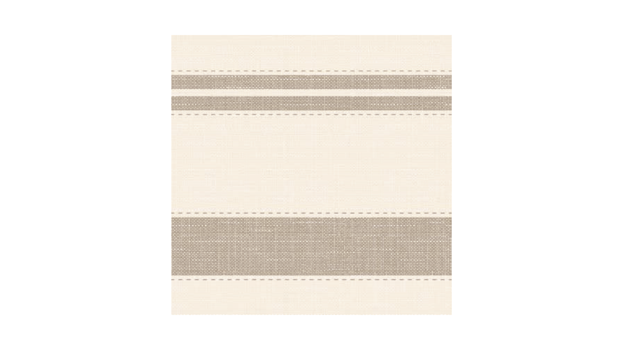 Linclass-Serviette, 40x40cm, 1/4-Falz, 'Brooklyn' beige-grey