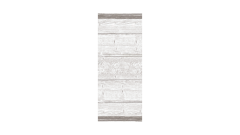 Linclass-Tischläufer, 0,40x24m, 'Holz/Wood'