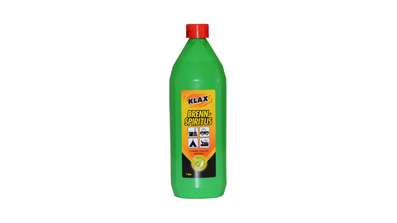 Brenn-Spiritus, leicht entzündbar, flüssig, 1 Liter