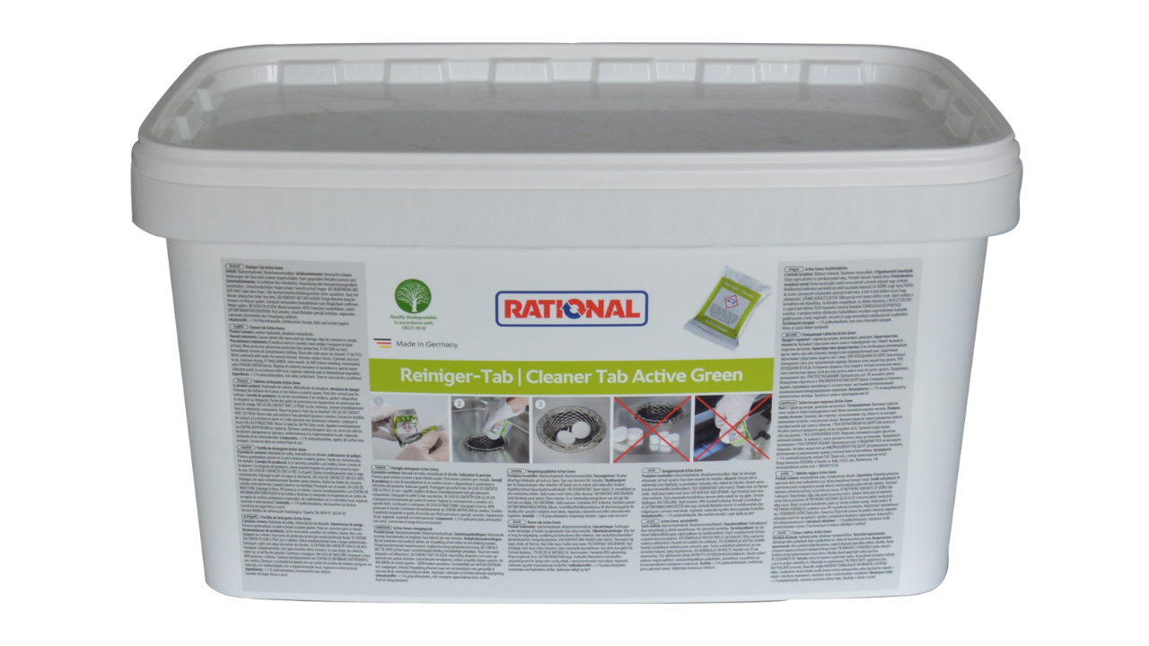 Reiniger Tab Active Green Rational, für Combi Pro &amp; iCombi Classic, 150 Stück
