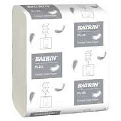 Katrin-Plus-Bulk, Toilettenpapier Einzelblatt,hochweiß, 2-lagig. 10,3x23cm