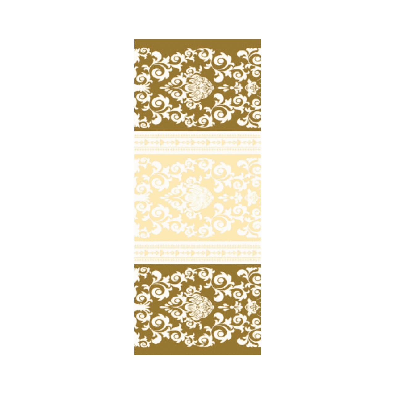 Linclass-Tischl&auml;ufer, 0,40x24m, 'Pascal', gold/creme