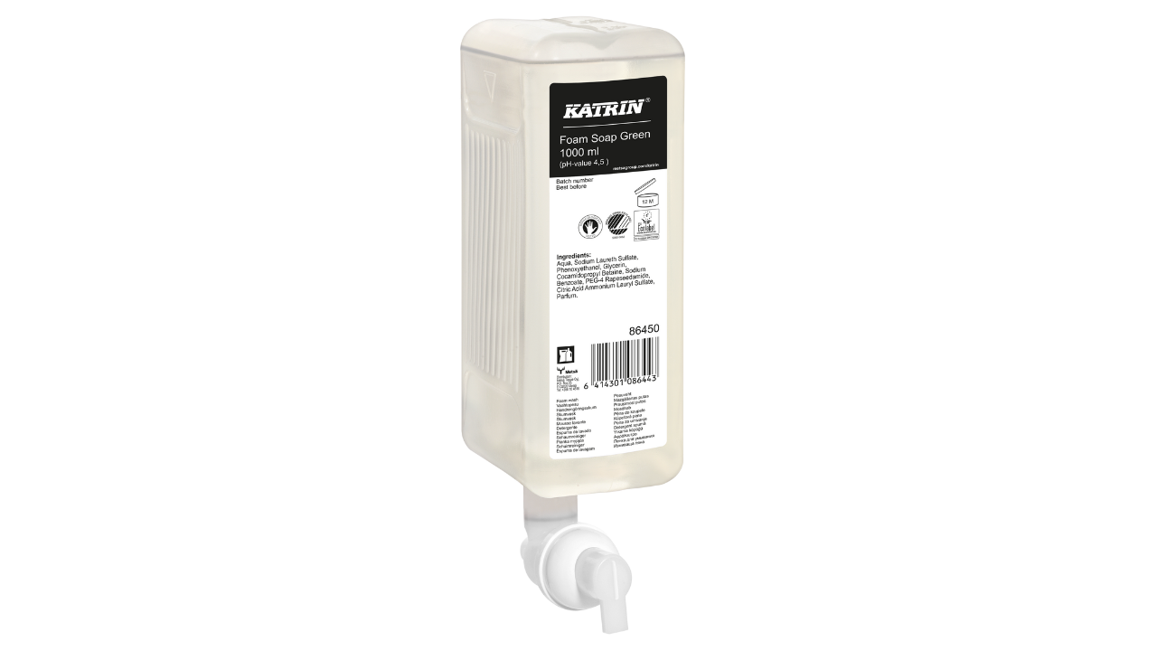 Katrin-Schaumseife 'Green', farblos, 1000ml Flakon