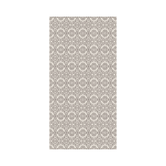 Linclass Mitteldecke, 80x80cm, 'Mia' braun