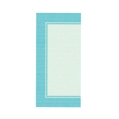 Linclass Mitteldecke, 80x80cm, 'Brooklyn' sky-aqua