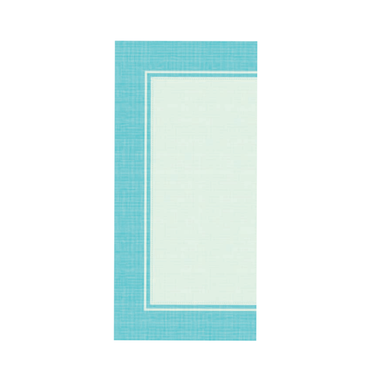 Linclass Mitteldecke, 80x80cm, 'Brooklyn' sky-aqua